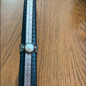 Silpada, nestled pearl ring